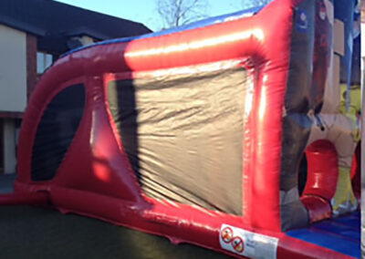 Ashbourne Bouncy Castles Super Hero Bouncy Obstacle Course