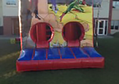 Ashbourne Bouncy Castles Super Hero Bouncy Obstacle Course