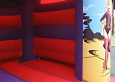Bouncing Castles Dubshaughlin Super Slide 10ft Platform Super Hero’s